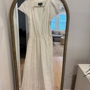 Michael Stars Cream Sleeveless Sundress Maxi